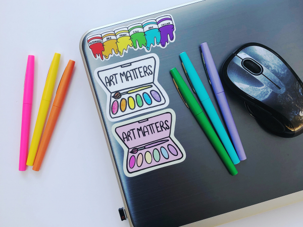 Mistakes are proof you are trying sticker