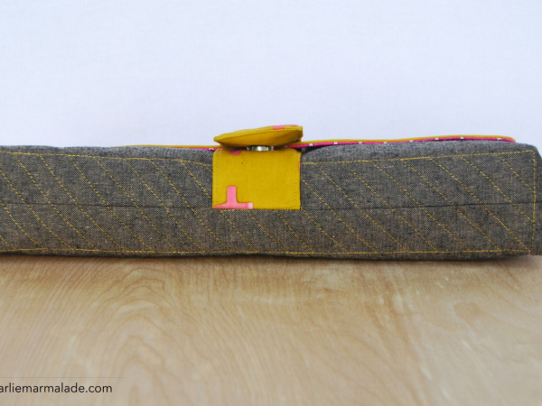 Charlie Clutch {Limited Addition} contrast stitching
