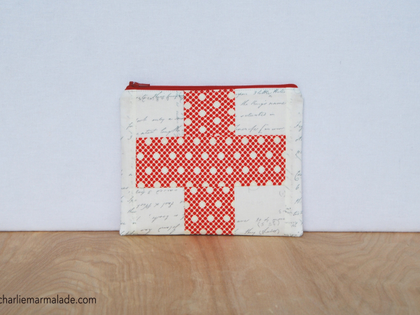 First Aid Pouch {Circle Dots}