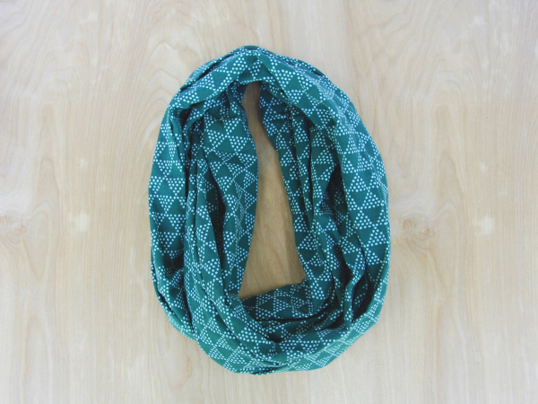 Infinity {Teal Triangles}