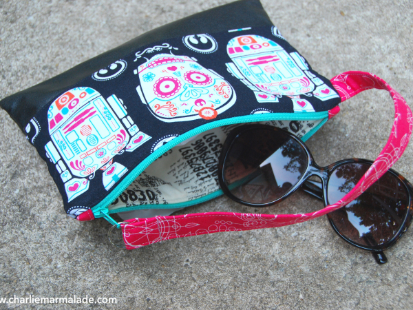 Junie Wristlet {Sugar Skull bots}