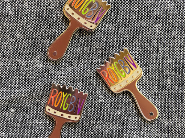 Enamel Pin {ROYGBIV}