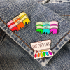 Enamel Pin {Make Art - Cold Colors} Enamel Pin {Make Art - Cold Colors}}