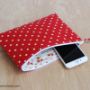 Essentials Pouch {Red Polka Dot}