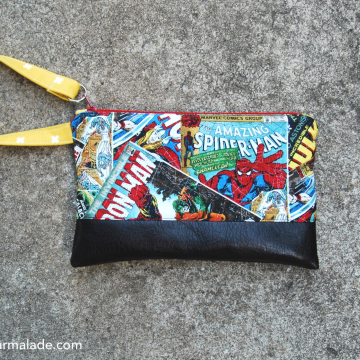 Junie Wristlet {Heroes} Junie Wristlet {Heroes}
